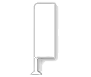 Pole Flag (rechteckige Form)